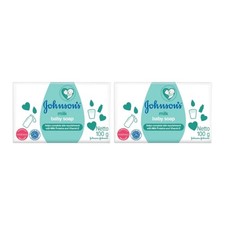 Johnson's Baby Milk Soap, 100g Pack of 2
