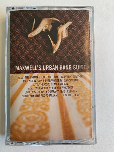 Maxwell – Maxwell's Urban Hang Suite (1996) CASSETTE Hard To Find Soul R&B
