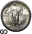 1917-S Standing Liberty Quarter Type 1, Full Head Rare This Nice, Gem BU++ FH!