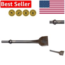 Efficient 2 X 8-12 Pneumatic Scraper With Flat Blade - Rust-resistant Finish Efficient 2 X 8-12 Pneumatic Scraper With Flat Blade - Rust-resistant Finish
