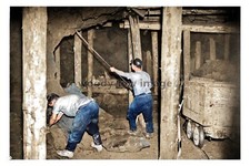 ptc8265 - Yorks' - Men at work, Cleveland Iron Mines in the 1930s - print 6x4 
