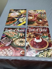 Taste of Home Magazines Lot Of 4 Recipes Excellent Condition