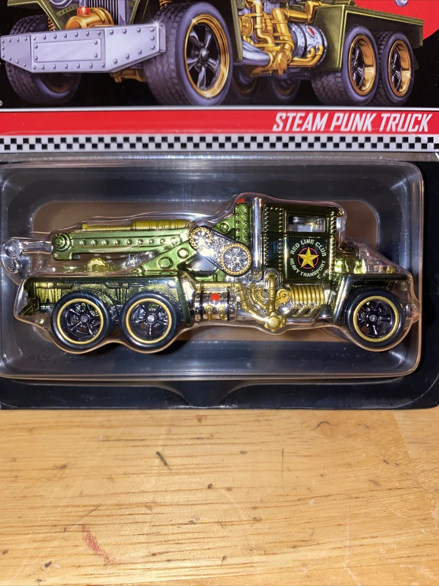Hotwheels redline club steam punk truck-free shipping