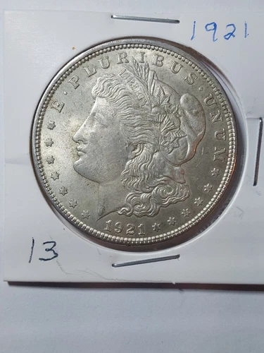 1921 P Morgan Silver Dollar Very Fine Circulated No Mint Mark