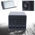 Hard Drive Enclosure Internal 5-Bay Hot Swap Bay Mobile Rack for 5 x SATA 3.5"