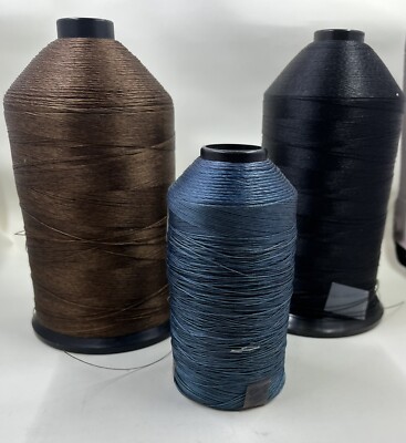 Sewing Thread Heavy Duty Polyester 2ea XL/1ea L Size Spool