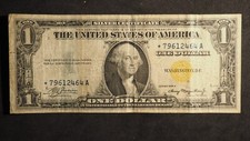 1935 A $1 **STAR** NORTH AFRICA  * NICE  NOTE* FREE SHIPPING* S3681