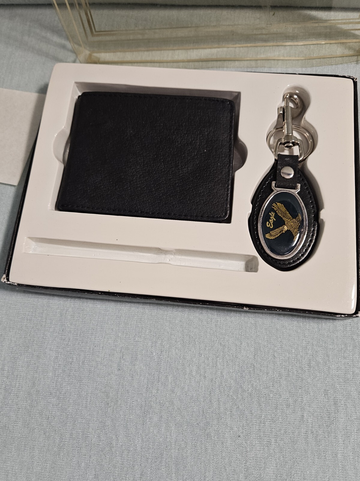 Vintage Leather Men Wallet with Key Change Set