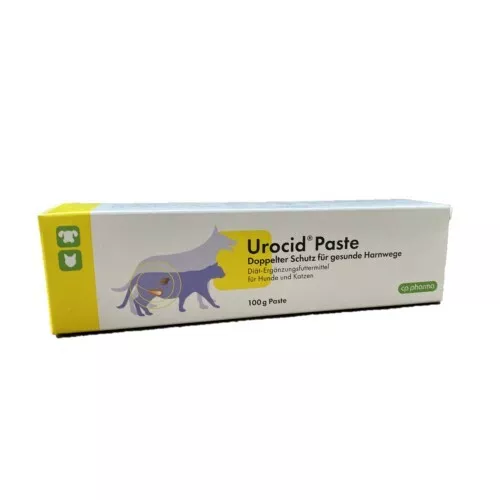 Urocid Paste 100g für Hunde Katzen zur Auflösung von Struvitsteinen cp pharma - Bild 1 von 1