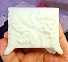 Vtg Imperial Milk Glass Grape cluster Cigarette/Playing Cards/Toothpick holder