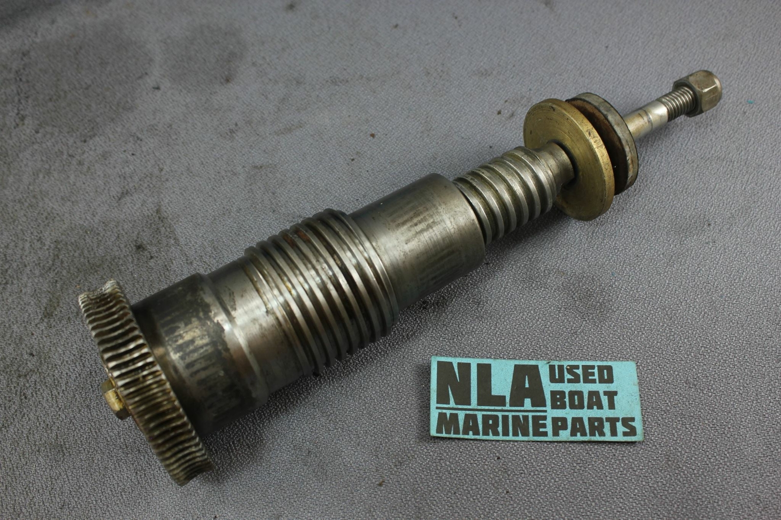 OMC 0981740 0979793 Front Engine Mount Jack Screw Nut Worm Wheel 7885