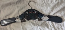 Vintage Carved Wood Painted Ducks Clothes Hanger Still Wrapped NEW For Hunters 