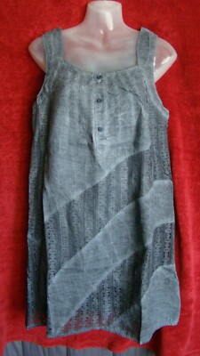 Sand Studio 100%Linen Sleeveless Dress sz.M NWT