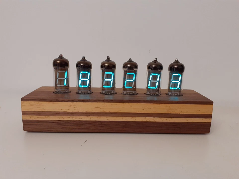 Wi-Fi Sync VFD Clock IV11 tubes Alarm Clock by Monjibox Nixie - Bild 4 von 4