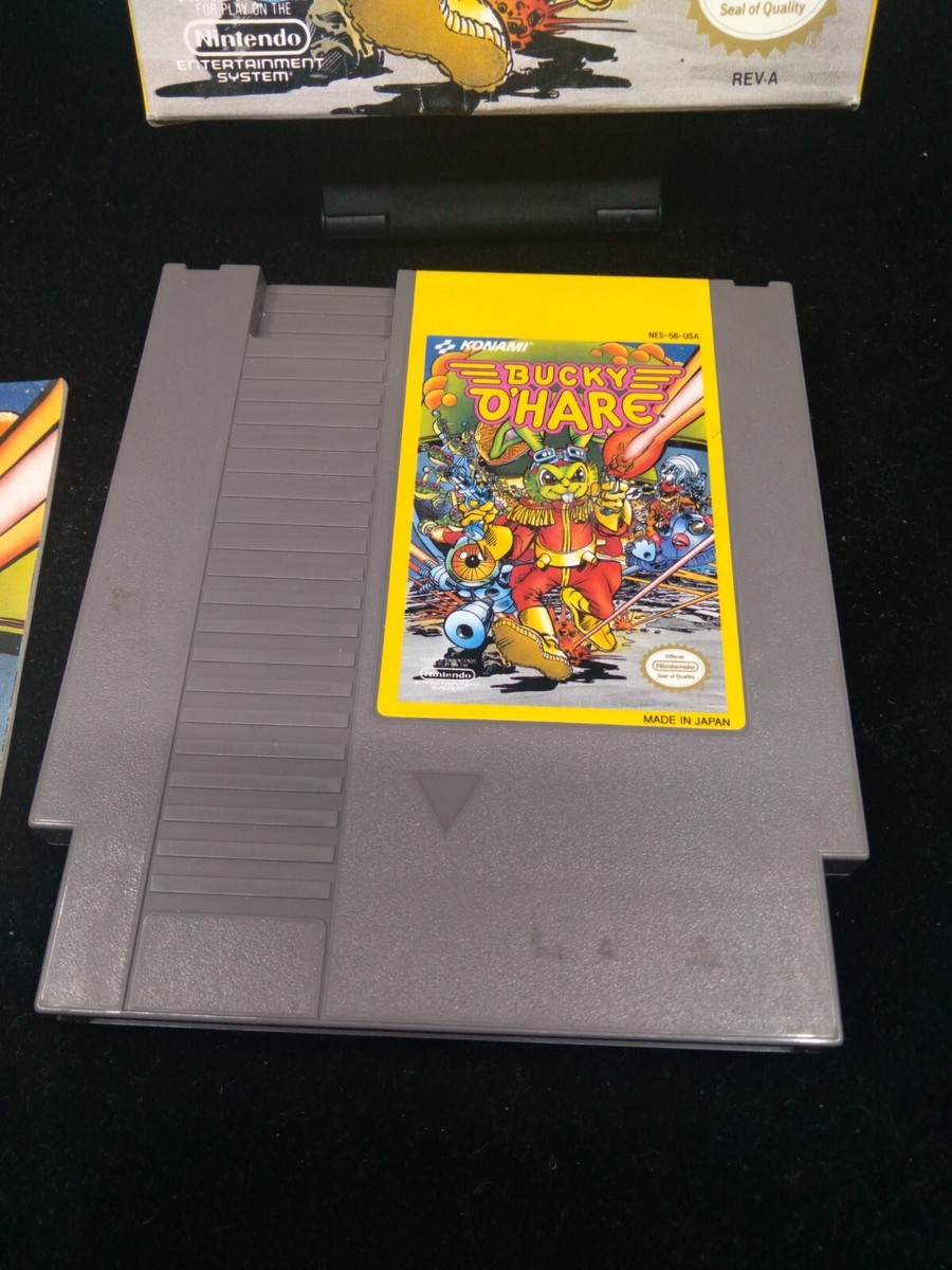 BUCKY O' HARE- (NINTENDO,NES 1992)-COMPLETE/TESTED/MINT/AUTHENTIC