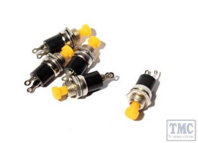GM518 Gaugemaster Push to Make Switch Pack - Gelb (5)
