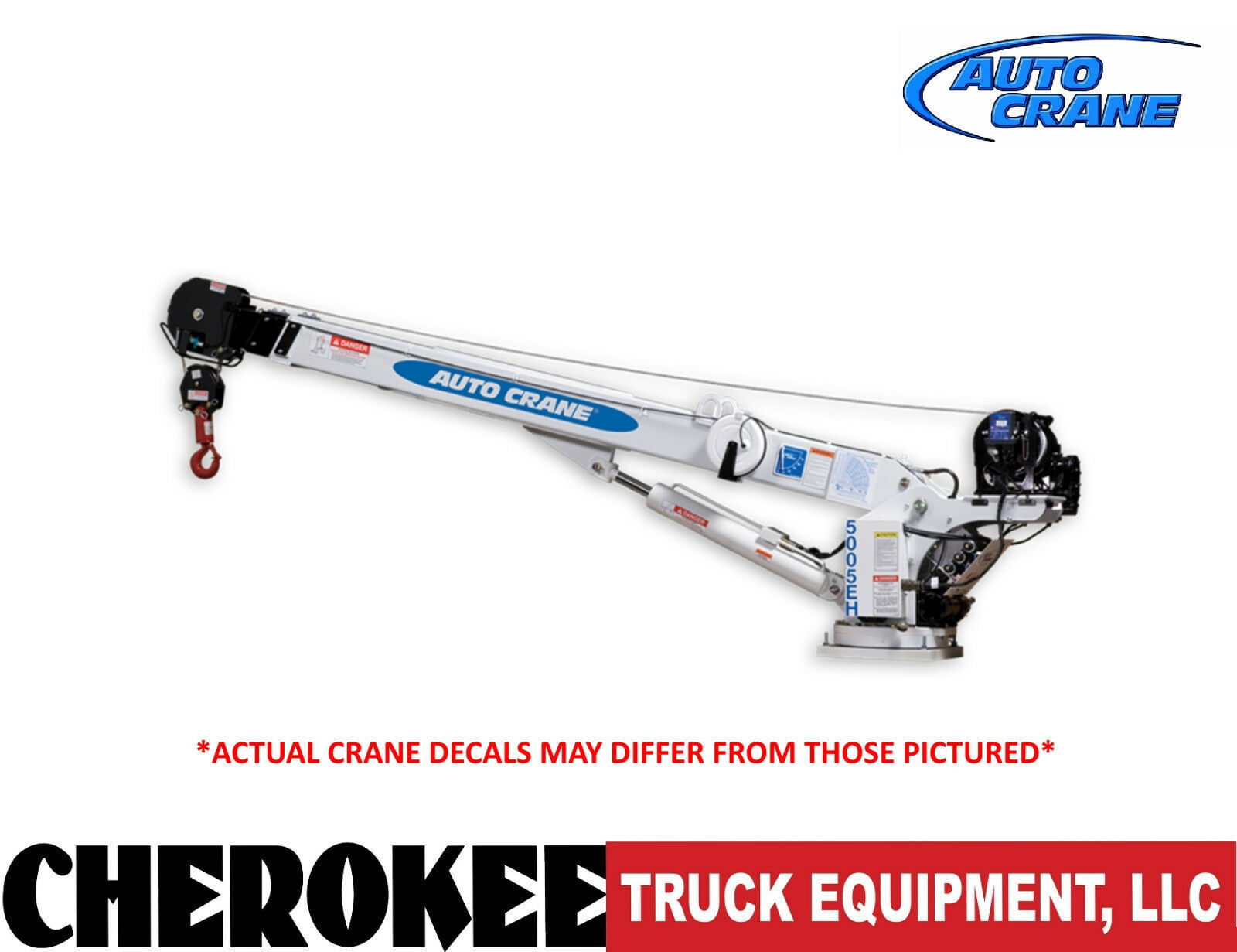 Auto Crane 360645001, EHC5 Electric/Hydraulic Crane, 5,000 lbs., HW