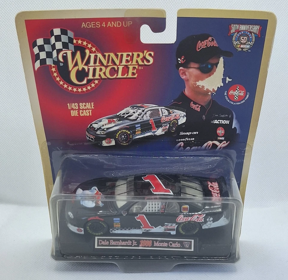 Dale Earnhardt Jr Die Cast - Serie Coca Cola Busch 1998 #1 - Escala 1:43 Foto 2 de 3