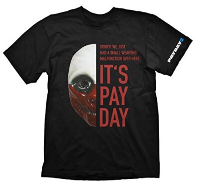Payday 2 T-Shirt ''Wolf Mask'' XL