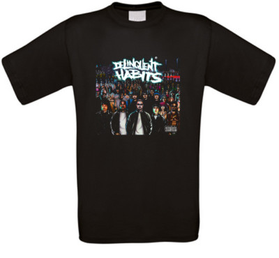 Delinquent Habits Rap Hip Hop T-Shirt