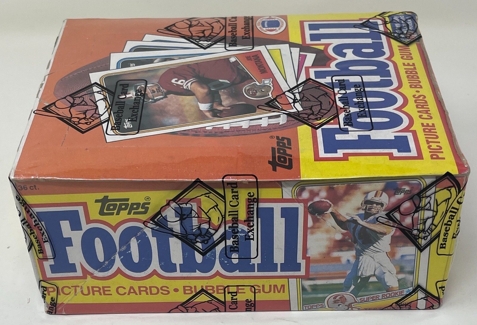 1988 TOPPS NFL Football Card BOX 36 Unopened Wax PACKS Sealed BBCE Wrapped eBay
