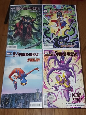 Edge of Spider-Verse # 1 2 3 4 NM Marvel 2023 1st Print Set 1-4 Comic Book Lot