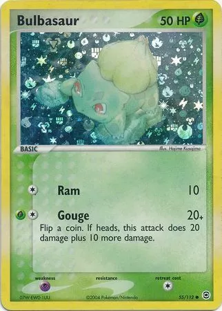 Bulbasaur Holo - EX FireRed & LeafGreen Pokémon card 55/112