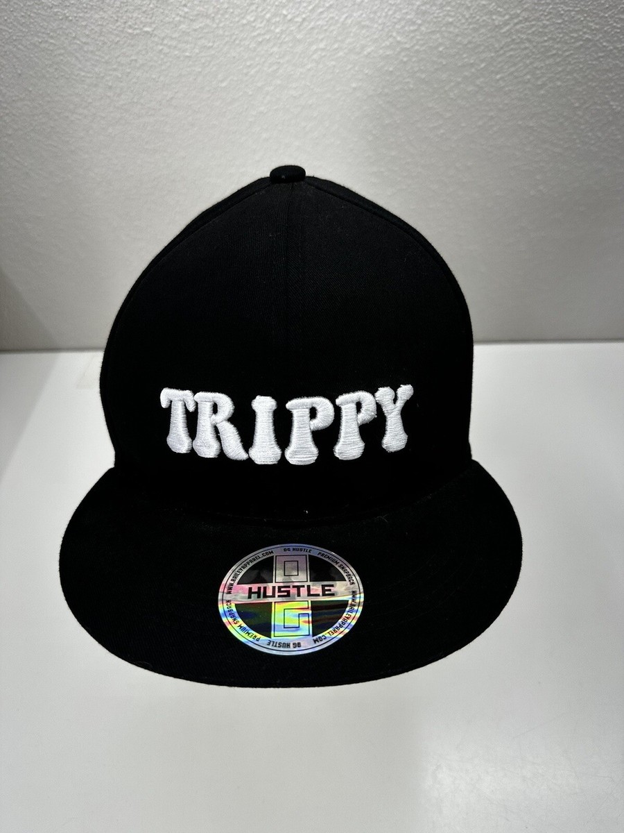 Snapback Hat Trippy Flat Bill Hats Custom Trippy All Over Print