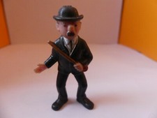 FIGURINE SÉRIE TINTIN LIVRARIA BERTRAND : DUPONT CHAUSSURES NOIRES