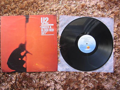 U2 LIVE Under A Blood Red Sky LP / Vinyl GREECE Pressing FIRST ISSUE ORIGINAL!