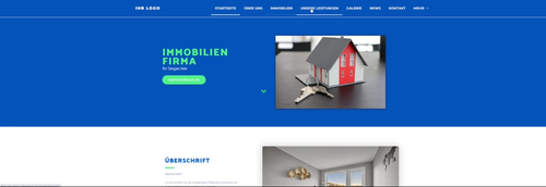 WordPress-fertige Website - Homepage Website | Immobilien | Makler Template #006 - Video 1 von 1