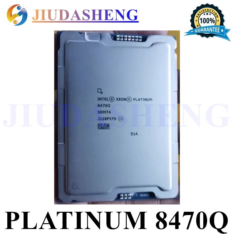 INTEL XEON PLATINUM 8470Q 52 CORE PROCESSOR 2.10GHZ / 3.80 INTEL XEON PLATINUM 8470Q 52 CORE PROCESSOR 2.10GHZ / 3.80