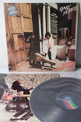 Gary Moore   Back On The Streets, 1978 UK LP 	MCA MCF 2853
