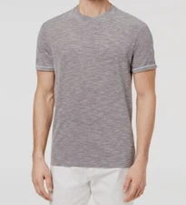 Ryan Seacrest Men's Gray Distinction Slim-Fit Heathered T-Shirt Size XL