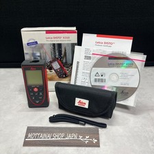 Misuratore di distanza laser Leica Disto X310 telemetro nero e rosso testato!
