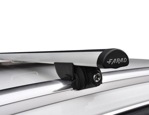 DachtrÄGer Farad Aluminium Opel Grandland 2017-2025 MIT Geschlossenem Reling-image