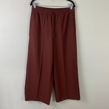 Athleta Cherrywood Endeavor High Rise Relaxed Pant Size Medium Pull On
