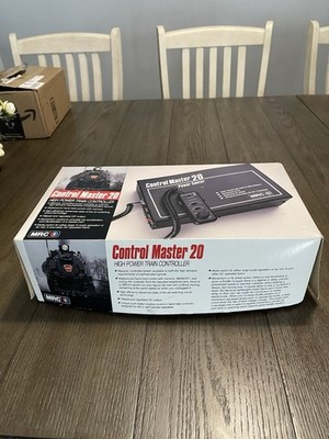 MRC Control Master 20 Train Controller High Power Center G HO N Scale Complete