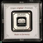 Geiger Original - Premium German - 10 gram Silver Bar