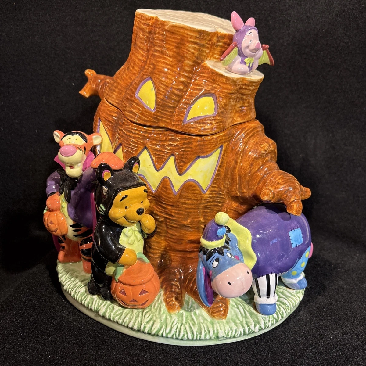 ウィニー・ザ・プー ツリーハウス 陶器製クッキージャー Winnie - Pooh