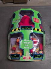 2007 Sesame Street Elmo Through The Years Special Collection Edition plush set