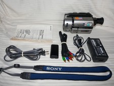 Sony CCD-TRV65 Stereo HI8 HI 8 8mm Video8 Camcorder VCR Player Video Transfer