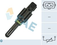 FAE Sensor Ansauglufttemperatur 33168 FüR BMW E36 E39 Z3 E46 X3 E83 12V 5Er 3Er