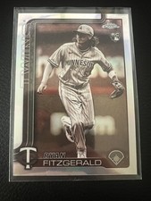 2025 Topps Chrome Update Series - Ryan Fitzgerald #USC8 Sepia Refractor (RC)