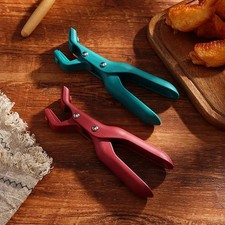 2X Multi-Purpose Anti-Scald Bowl Holder Clip for Kitchen,Silicone Non-Slip Clips