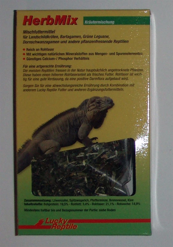 Lucky Reptile Herb Mix 50 g Futter Kräuter Terrarium Landschildkröten Bartagamen - Bild 1 von 1