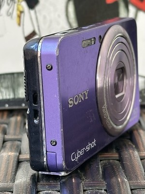 SONY Cyber-shot DSC W570 Digital Camera 16.1MP 5x OP Zoom Purple