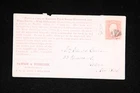 US COVER BOOKBINDERS ADVERTISING PHILADELPHIA 19TH CENTURY TORN BACK