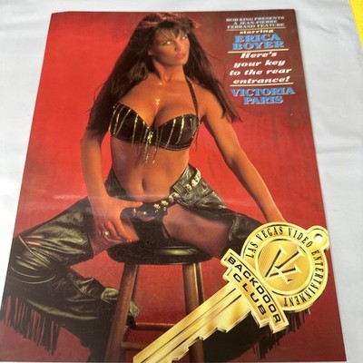 Back Door Club Erica Boyer Victoria Paris Film Promo Ad SLICK