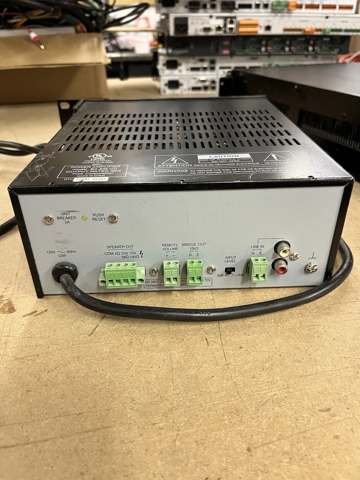 TOA Power Amplifier BA-235 - Image 4 of 4
